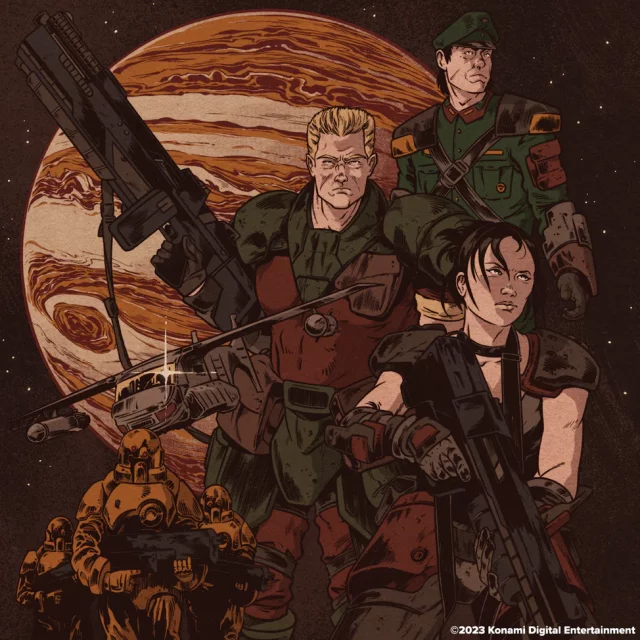 Offizieller Soundtrack Contra: Shattered Soldier auf 2x LP - Schallplatte