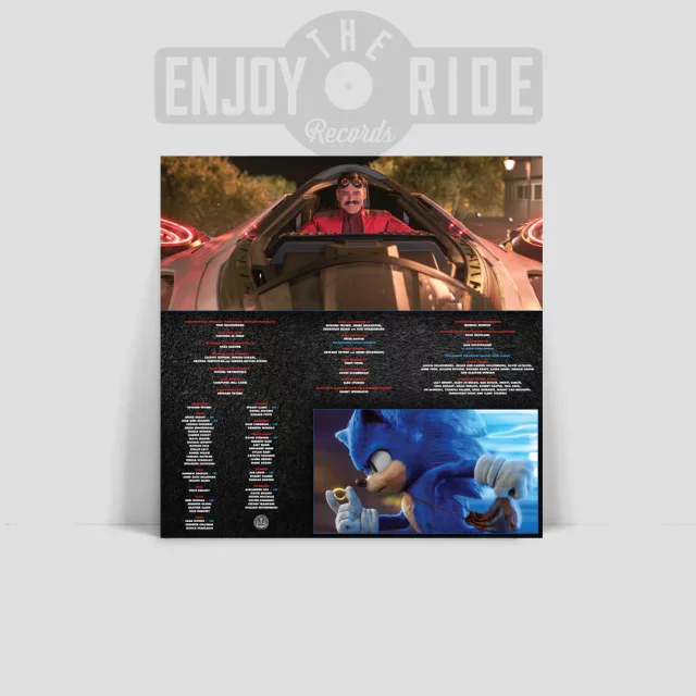 Offizieller Sonic The Hedgehog-Soundtrack auf LP - Schallplatte