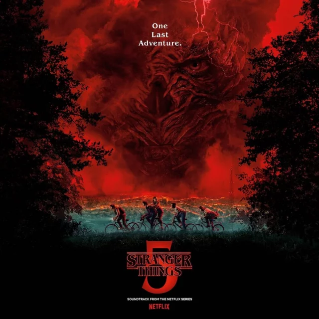 Offizieller Soundtrack Stranger Things: Season 5 auf LP (Black) - Schallplatte