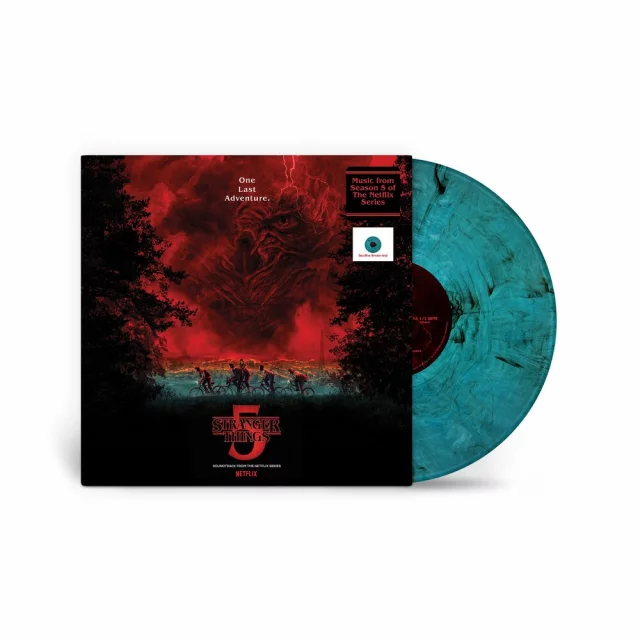 Offizieller Soundtrack Stranger Things: Season 5 auf LP (Sea Blue) - Schallplatte
