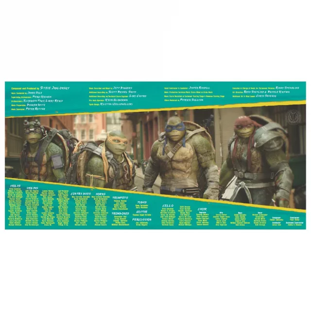 Offizieller Soundtrack Teenage Mutant Ninja Turtles: Out of the Shadows (LITA Exclusive Variant) auf 2x LP - Schallplatte