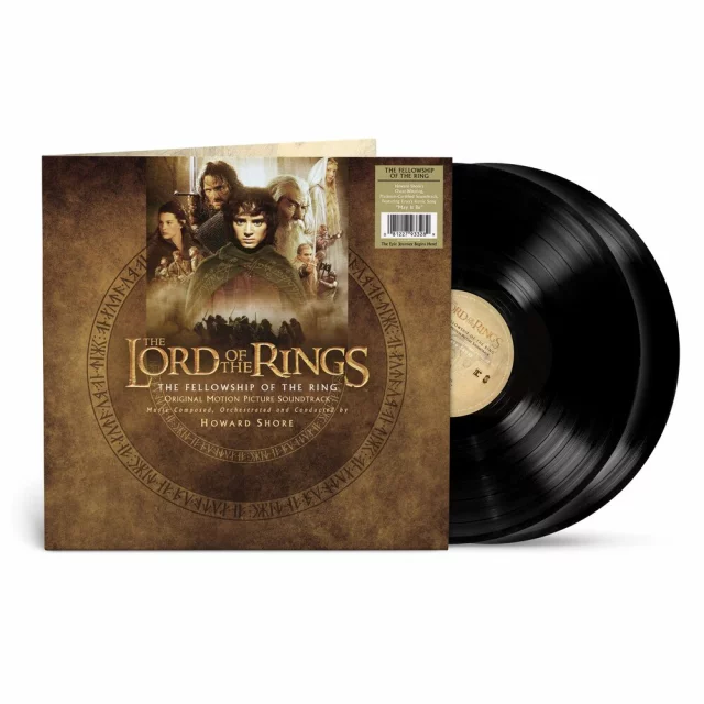 Offizieller Soundtrack The Lord Of The Rings: The Fellowship Of The Ring auf 2x LP - Schallplatte