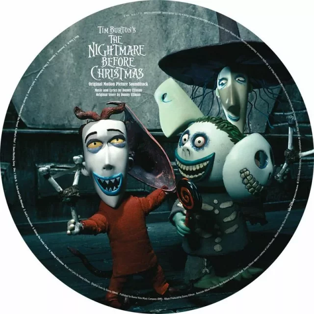 Offizieller Soundtrack The Nightmare Before Christmas auf 2x LP (Picture Disk) - Tim Burton