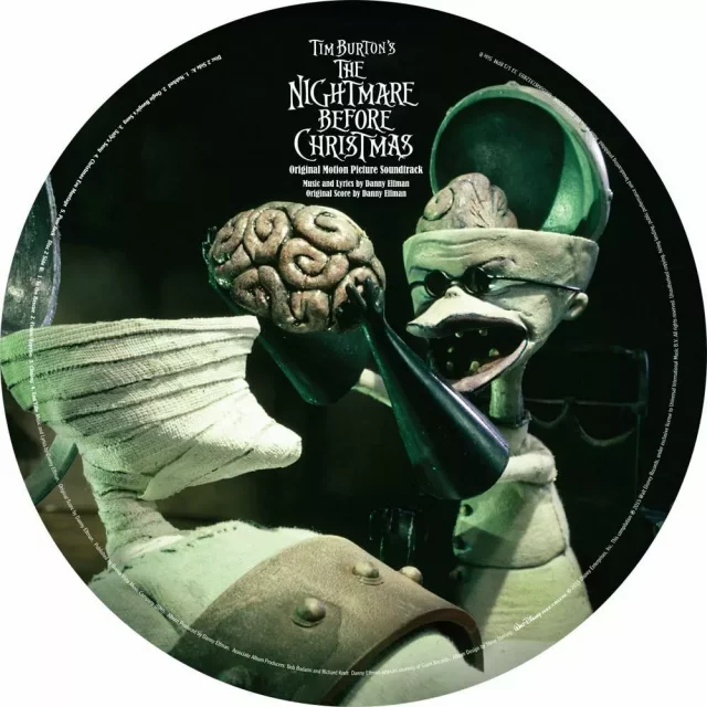 Offizieller Soundtrack The Nightmare Before Christmas auf 2x LP (Picture Disk) - Schallplatte