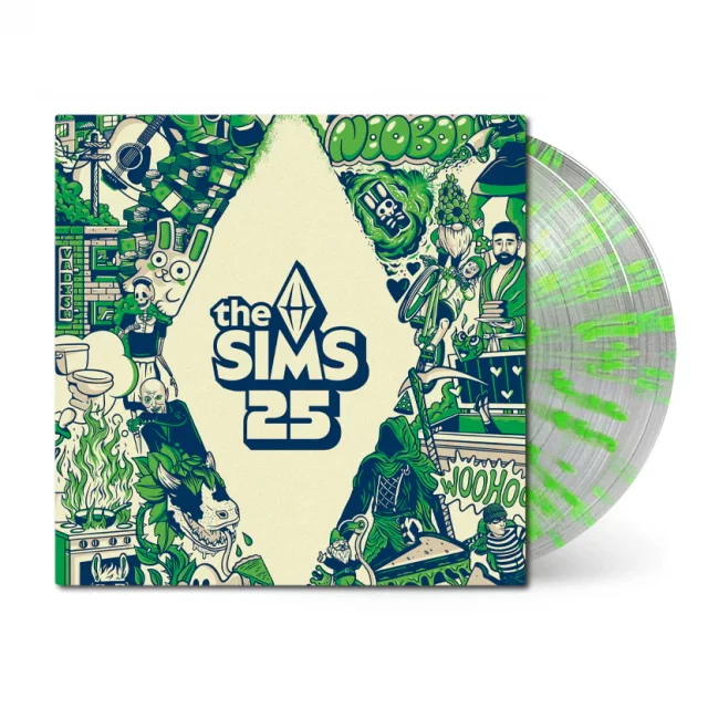 Offizieller Soundtrack The Sims 25th auf 2x LP (beschädigte Verpackung) - Schallplatte