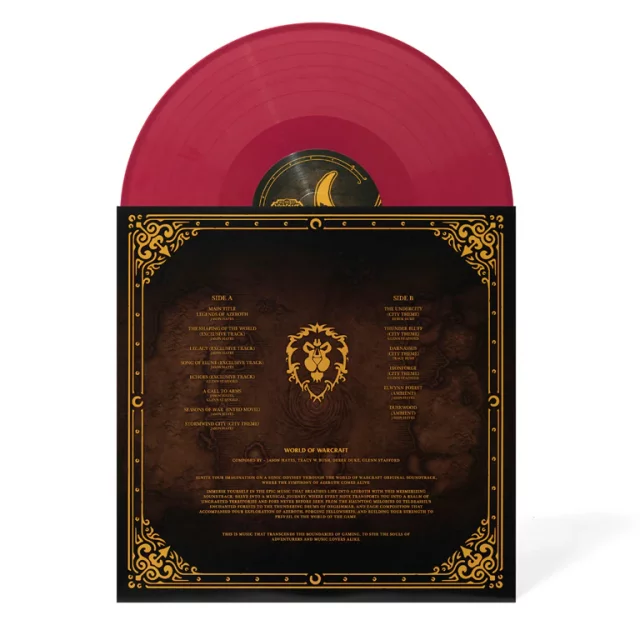 Offizieller Soundtrack World of Warcraft Classic auf 2x LP (Horde Red) (beschädigte Verpackung) - Schallplatte