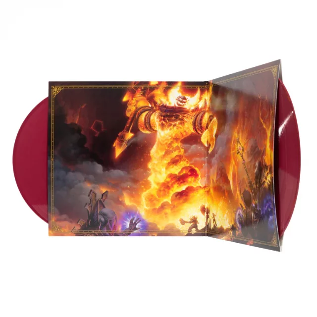 Offizieller Soundtrack World of Warcraft Classic auf 2x LP (Horde Red) (beschädigte Verpackung) - Schallplatte