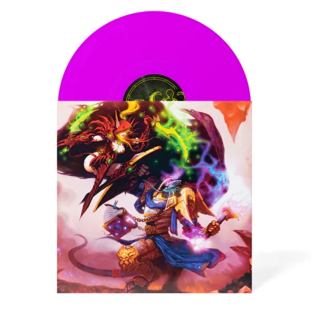 Offizieller Soundtrack World of Warcraft: The Burning Crusade auf 2x LP (Burning Legion Purple) (beschädigte Verpackung) - Schallplatte