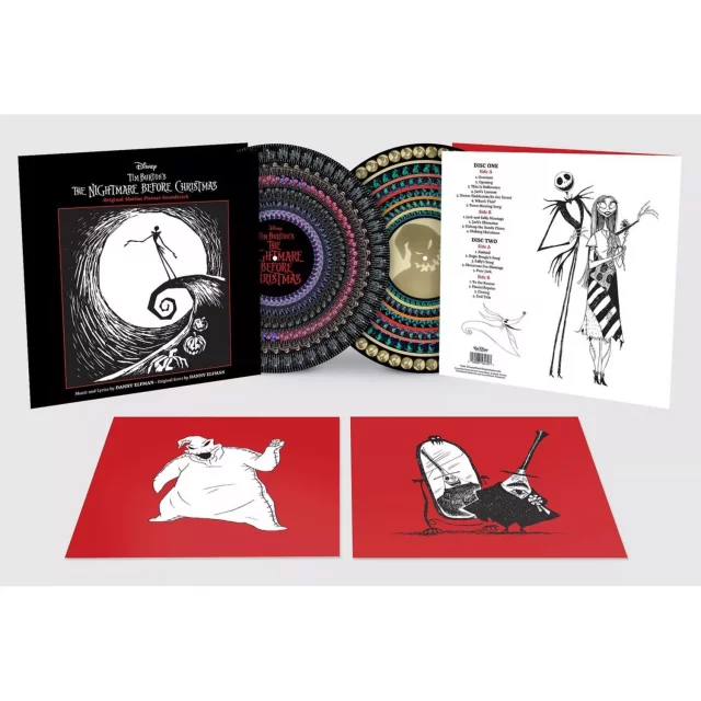 Offizieller Soundtrack The Nightmare Before Christmas auf 2x LP (zoetrope) - Schallplatte
