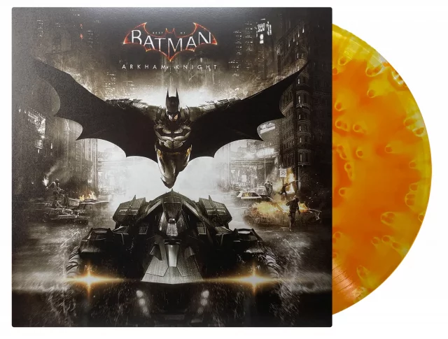 Offizieller Soundtrack Best of Batman: Arkham Knight (Flames Orange) auf LP - DC Comics