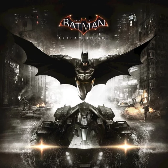 Offizieller Soundtrack Best of Batman: Arkham Knight (Flames Orange) auf LP - DC Comics