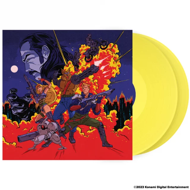 Offizieller Contra: Hard Corps Soundtrack auf 2x LP - Schallplatte