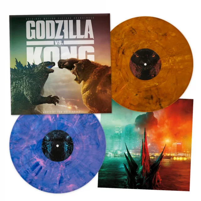 Offizieller soundtrack Godzilla vs. Kong na 2x LP - Schallplatte