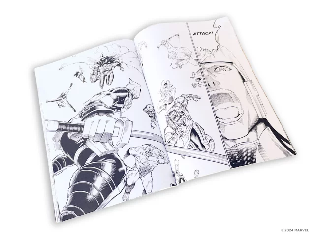 Ausmalbilder für Erwachsene Marvel - Deadpool: Samurai: Das offizielle Ausmalbuch - Buch