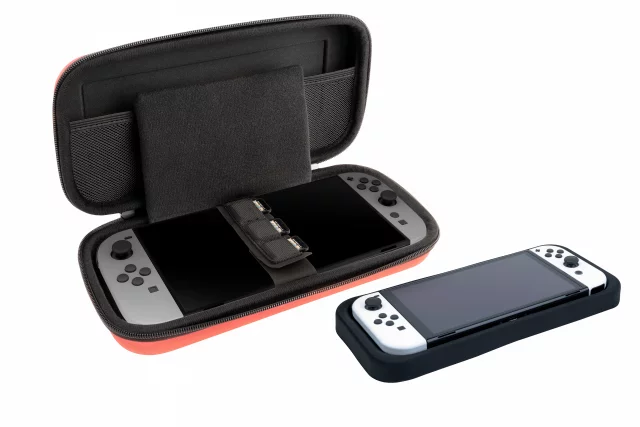 Robuste Transporttasche für Nintendo Switch 2 - Clear Red (Switch & Lite & OLED Model) - Zubehör