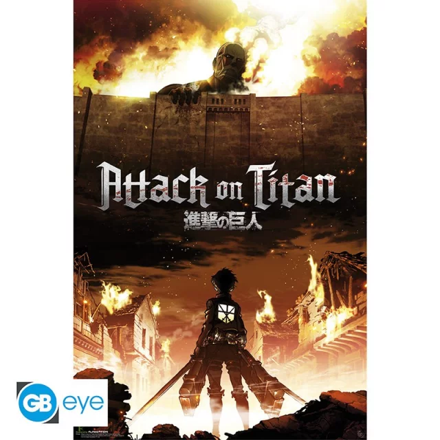 Poster Attack on Titan - Key Art