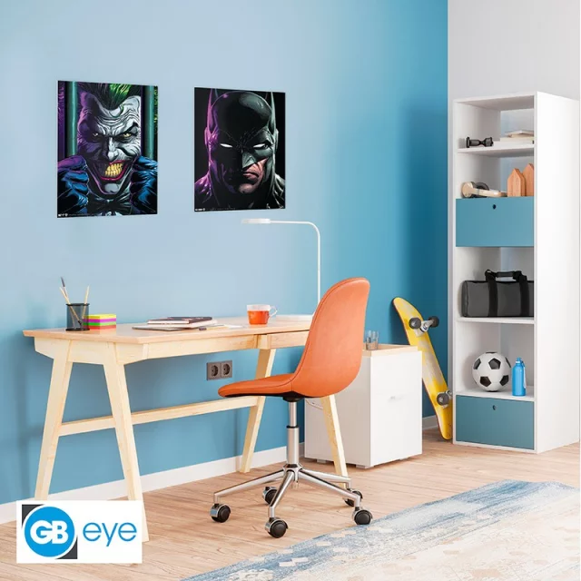 Poster DC Comics - Batman & Joker (Set aus 2 Stck)