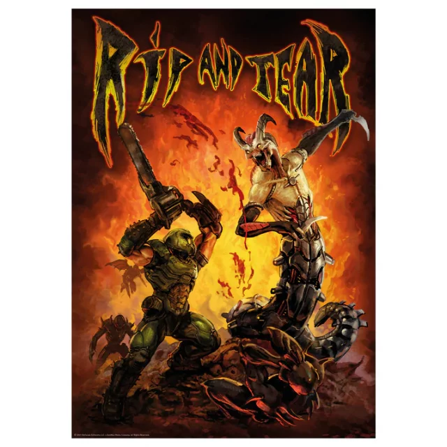 Poster Doom - Limited Edition Art Print - Stück limitiert