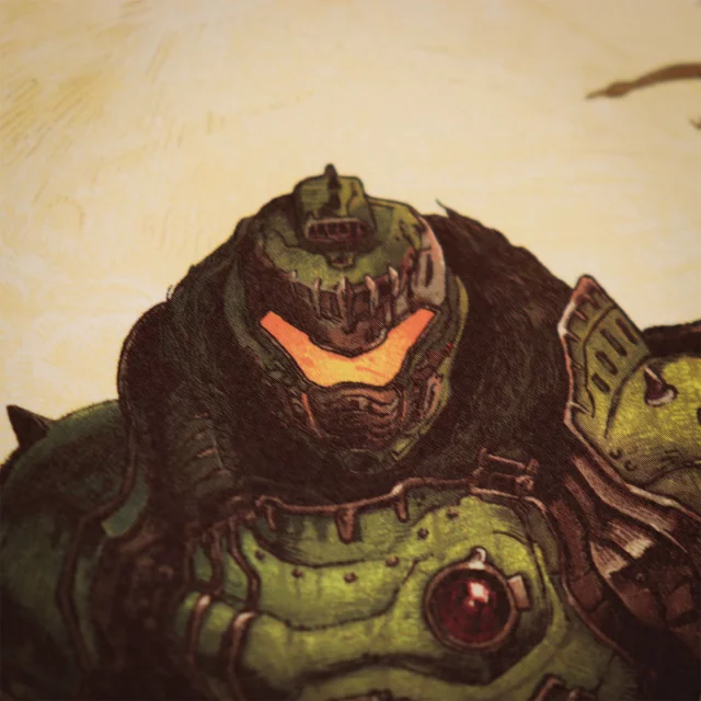 Poster DOOM: The Dark Ages - Art Print Limited Edition - Stück limitiert