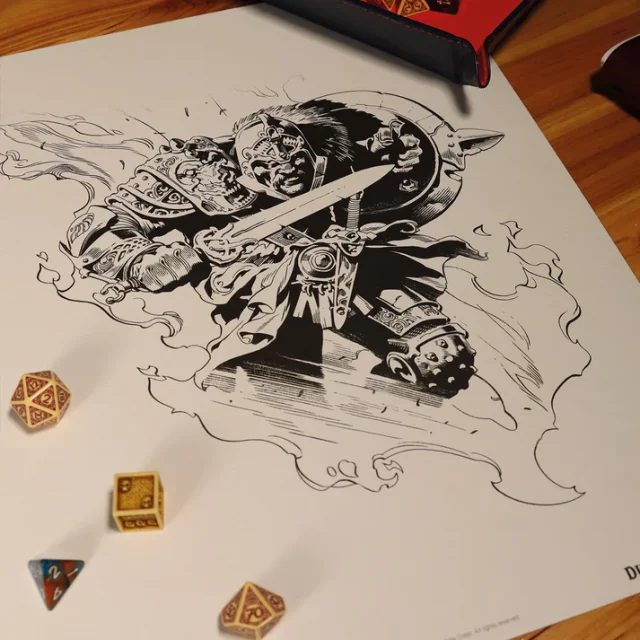 Poster Dungeons & Dragons - Limited Edition Lithograph Set (7 Stück) - Stück limitiert