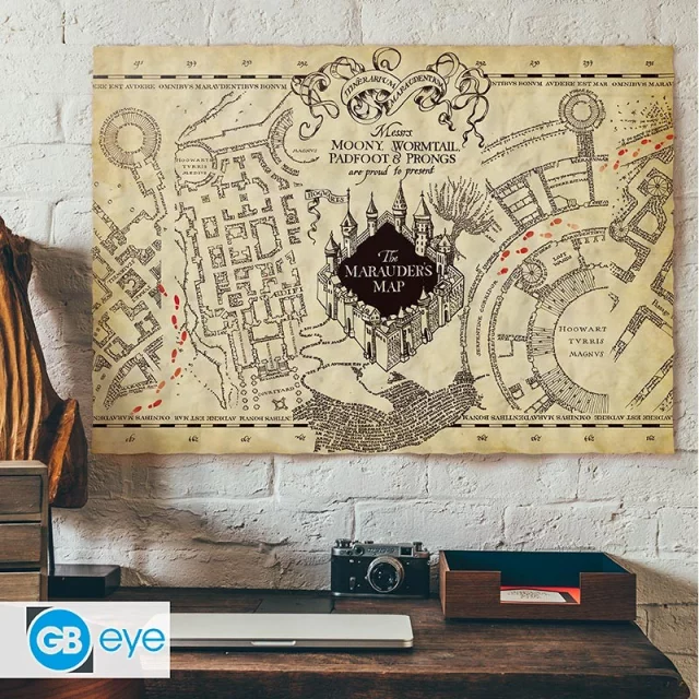 Poster Harry Potter - Marauder's Map
