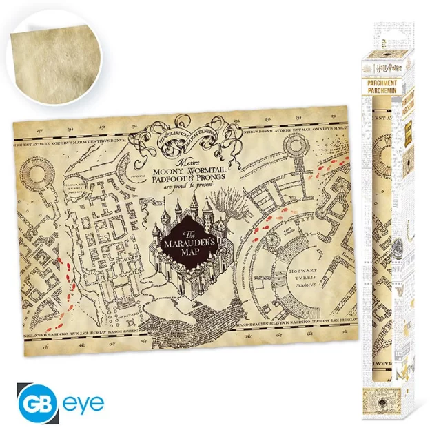 Poster Harry Potter - Marauder's Map
