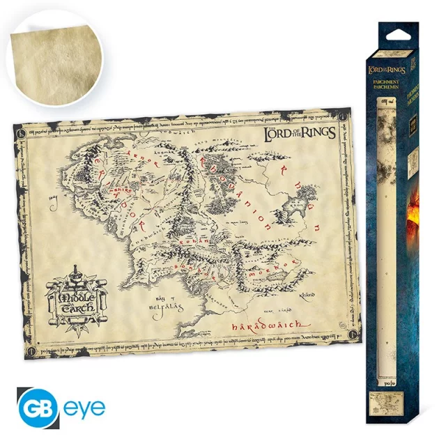 Poster Lord of the Rings - Middle Earth