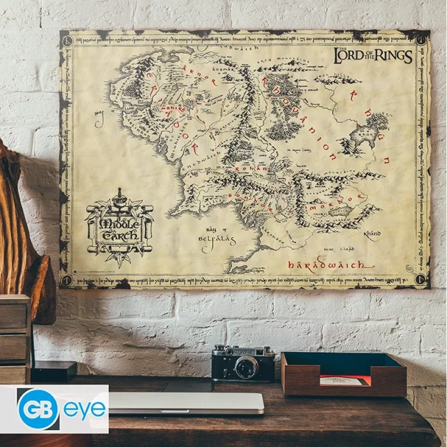 Poster Lord of the Rings - Middle Earth