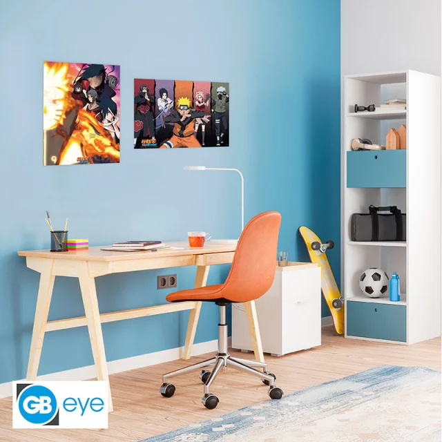Poster Naruto Shippuden - Groups (Set aus 2 Stck) - Anime