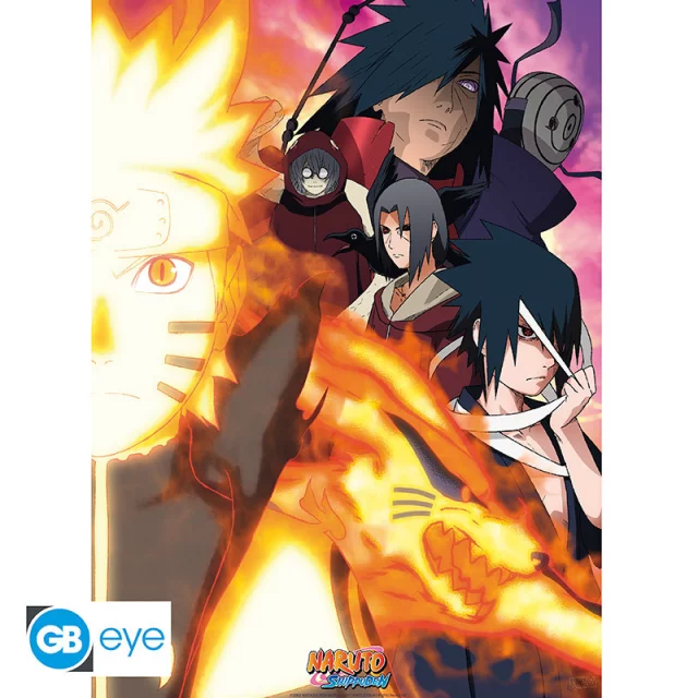 Poster Naruto Shippuden - Groups (Set aus 2 Stck) - Anime