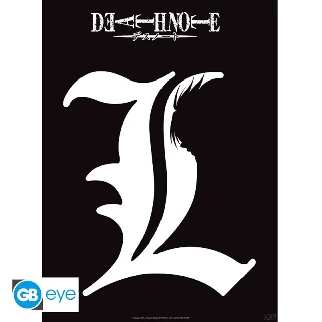 Poster Death Note - L & Group (Set aus 2 Stck) - Manga
