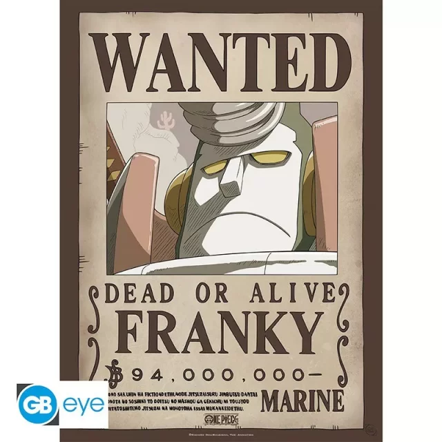 Poster One Piece - Franky - Anime