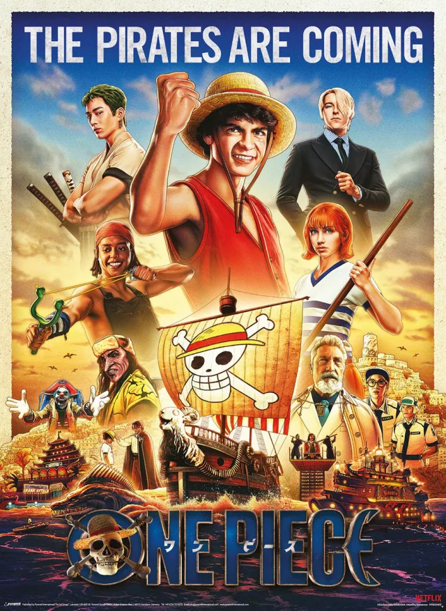 Poster One Piece - Live Action (Set aus 2 Stck) - Manga