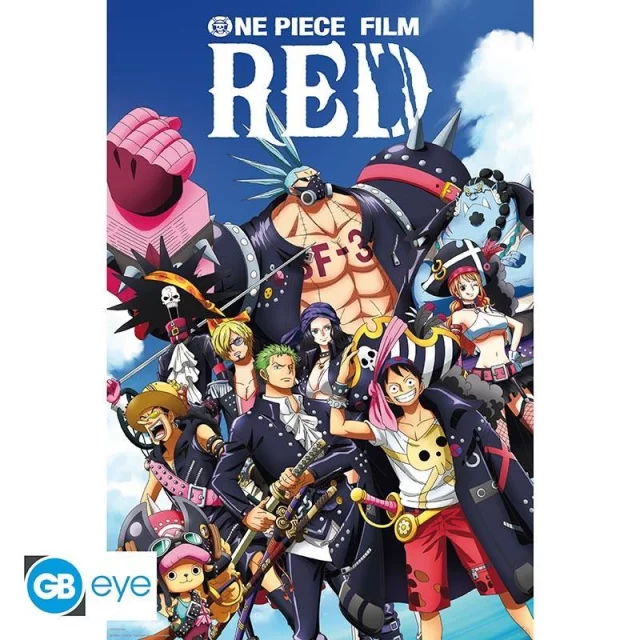 Poster One Piece: Red - Full Crew - Anime