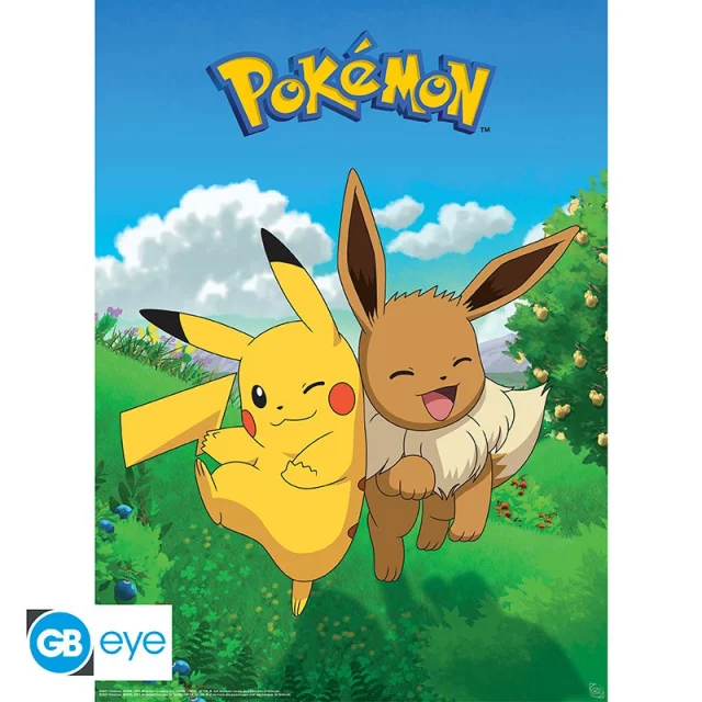 Poster Pokémon - Enviroments (Set aus 2 Stck)