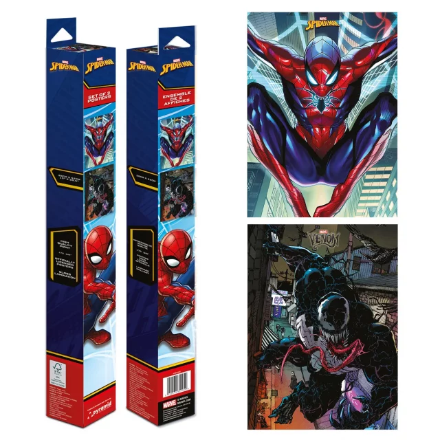 Poster Spider-Man - Spider-Man & Venom (Set aus 2 Stck)