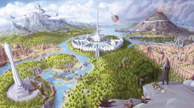 Poster The Elder Scrolls IV: Oblivion - Imperial City Art Print - Stück limitiert