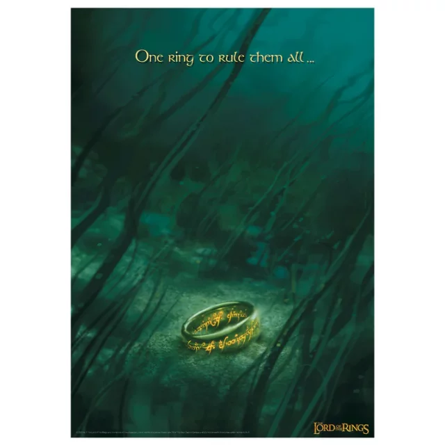 Poster The Lord of the Rings - One Ring Limited Edition Art Print - Stück limitiert