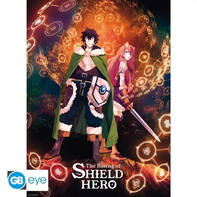 Poster The Rising of a Shield Hero - Hero with the Shield Chibi (2 Poster) - Anime