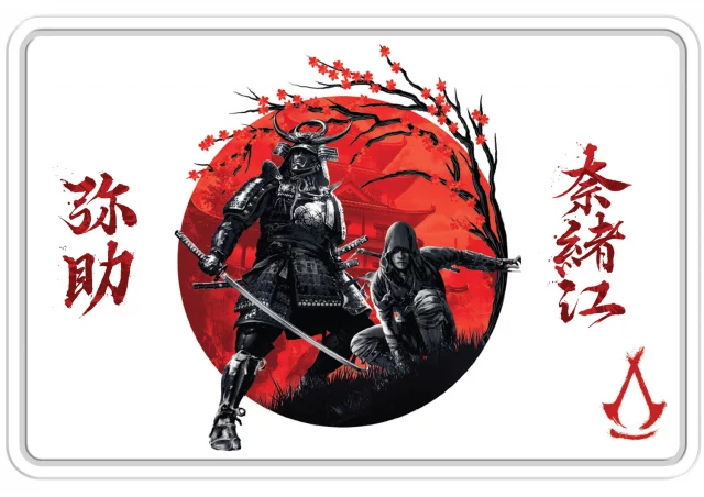 Metallschild Assassin's Creed Shadows - Blossoms - Assassins Creed