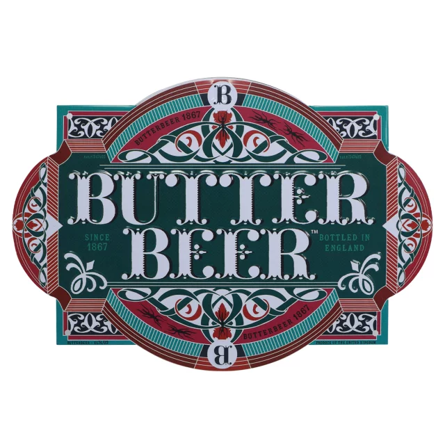 Metallschild Harry Potter - Butterbeer - Poster