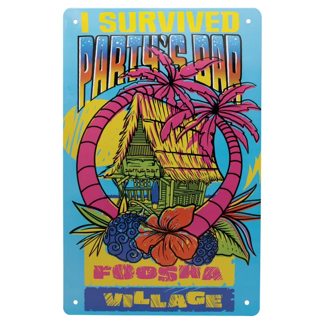Metallschild One Piece - Tin Sign (3 Stck) - Poster