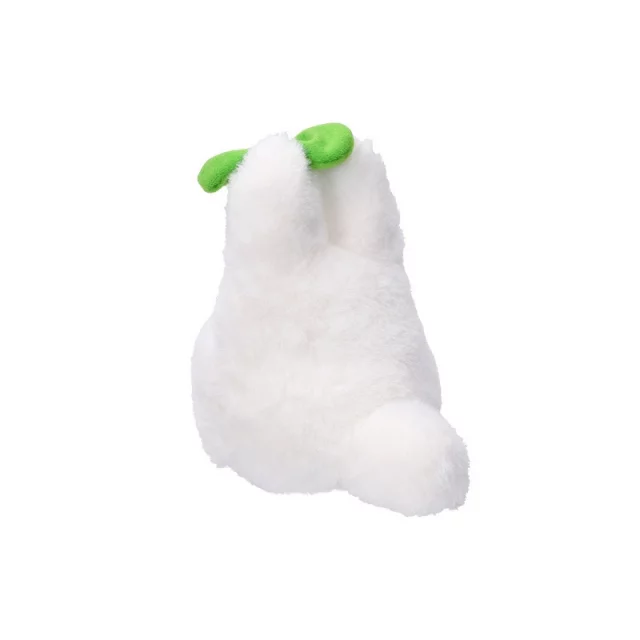 Plüschtier Ghibli - White Totoro with Leaf (My Neighbor Totoro) - Anime