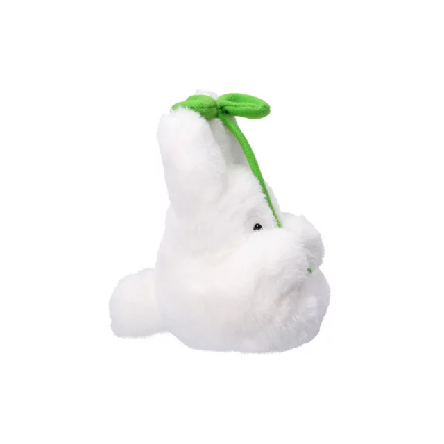 Plüschtier Ghibli - White Totoro with Leaf (My Neighbor Totoro) - Anime