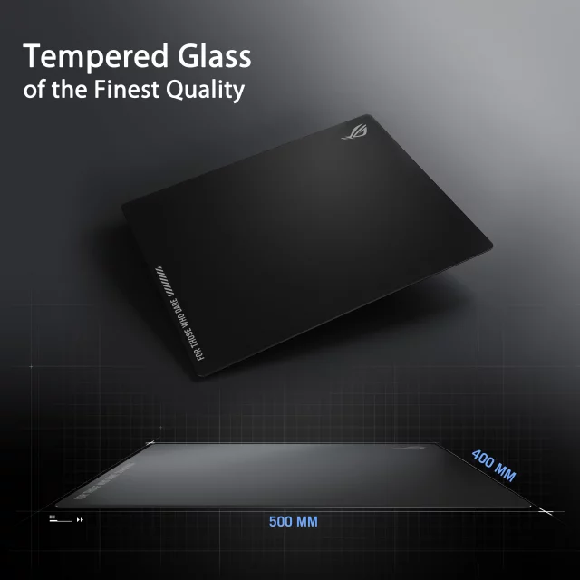 Mauspad ASUS ROG Moonstone ACE L (schwarz) - Zubehör
