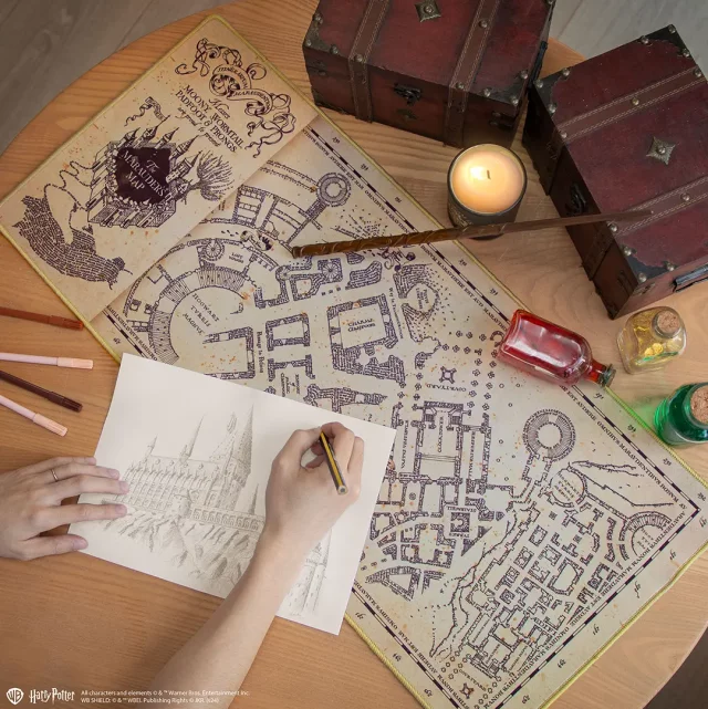 Mauspad Harry Potter - Karte des Rumtreibers - Zubehör