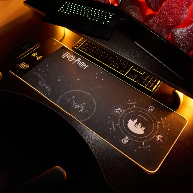 Mauspad Harry Potter - Mauspad mit drahtlosem Ladegerät und RGB-Beleuchtung (Numskull) - Ladegerät
