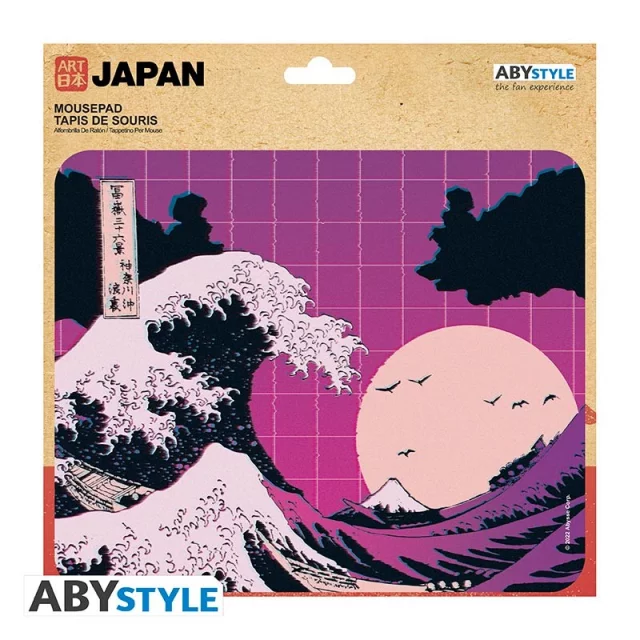 Mauspad Hokusai Katsushika - Great Wave Vapour - Zubehör