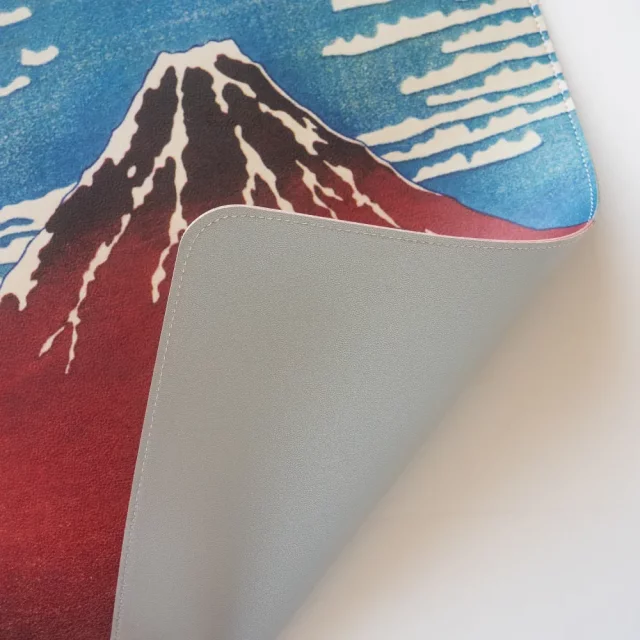 Mauspad Hokusai Katsushika - Red Fuji - Zubehör