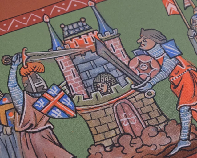 Mauspad Kingdom Come: Deliverance II - Illumination (90 × 40 cm) - Zubehör